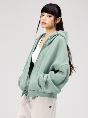 【裏起毛】XA5127N ナッピングフード付きジップアップ