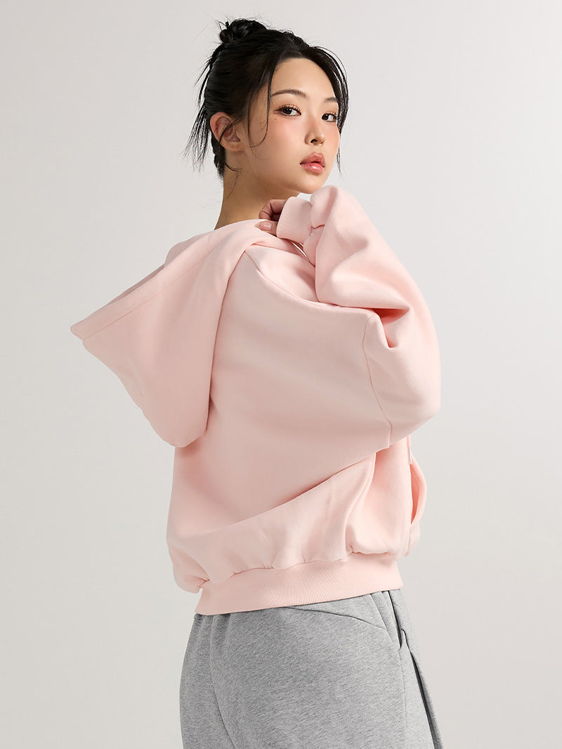 【裏起毛】XA5127N ナッピングフード付きジップアップ