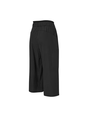 ダブルバンディング 8.5分丈 ワイドパンツ