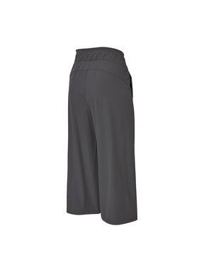 ダブルバンディング 8.5分丈 ワイドパンツ