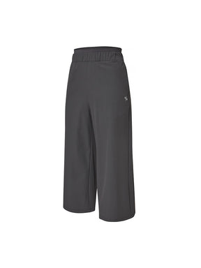 ダブルバンディング 8.5分丈 ワイドパンツ