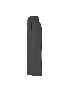 ダブルバンディング 8.5分丈 ワイドパンツ