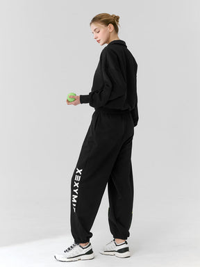 レタリングロゴ入り ルーズフィット ジョガーパンツ (単品)