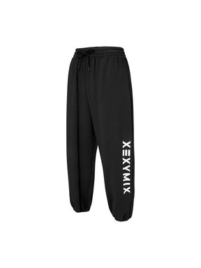 レタリングロゴ入り ルーズフィット ジョガーパンツ (単品)