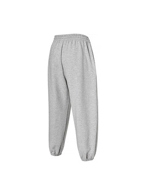 レタリングロゴ入り ルーズフィット ジョガーパンツ (単品)