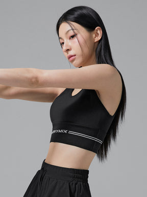 BLACK LABEL シグネチャー パワーライズ ロゴ入り ブラトップ