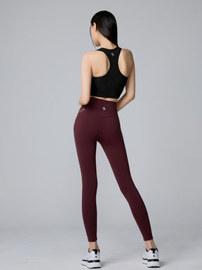 BLACK LABEL シグネチャー パワーライズ シャーリング入り クロップド丈 ブラトップ