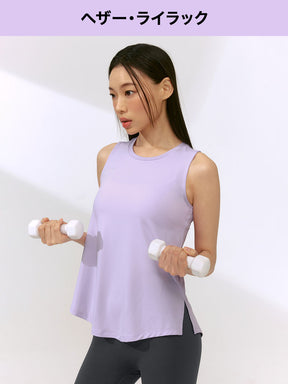 【夏まとめ買い】ICE FEATHER コンフォート ノースリーブ
