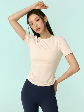 エアメッシュ サイドツイスト 半袖
