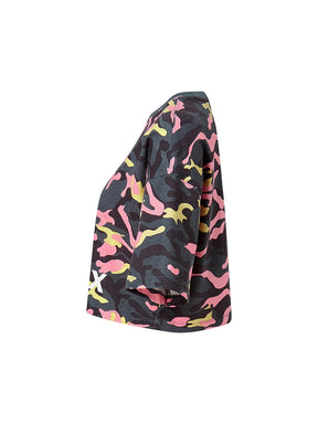 カモフラージュ クロップド丈 半袖 (単品)
