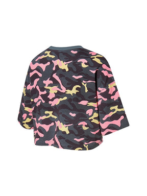 カモフラージュ クロップド丈 半袖 (単品)