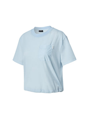 【NEW COLOR】メッシュ ドローコード付き 半袖