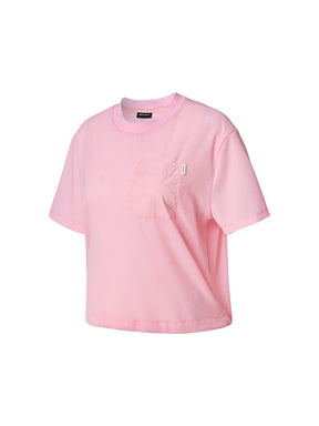【NEW COLOR】メッシュ ドローコード付き 半袖