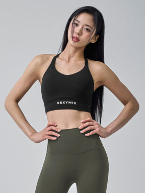 BLACK LABEL シグネチャー パワーライズ ダブル ホルターネック ブラトップ
