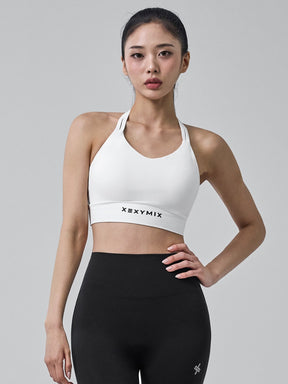 BLACK LABEL シグネチャー パワーライズ ダブル ホルターネック ブラトップ