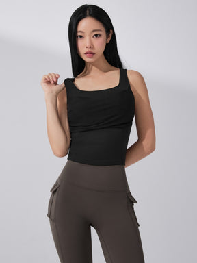 BLACK LABEL シグネチャー パワーライズ  シャーリング入り ブラトップ