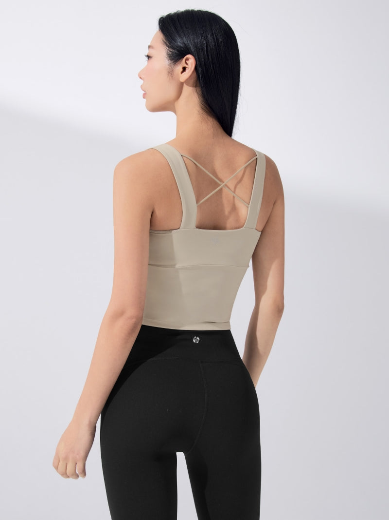 BLACK LABEL シグネチャー パワーライズ  シャーリング入り ブラトップ