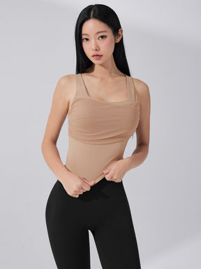 BLACK LABEL シグネチャー パワーライズ  シャーリング入り ブラトップ