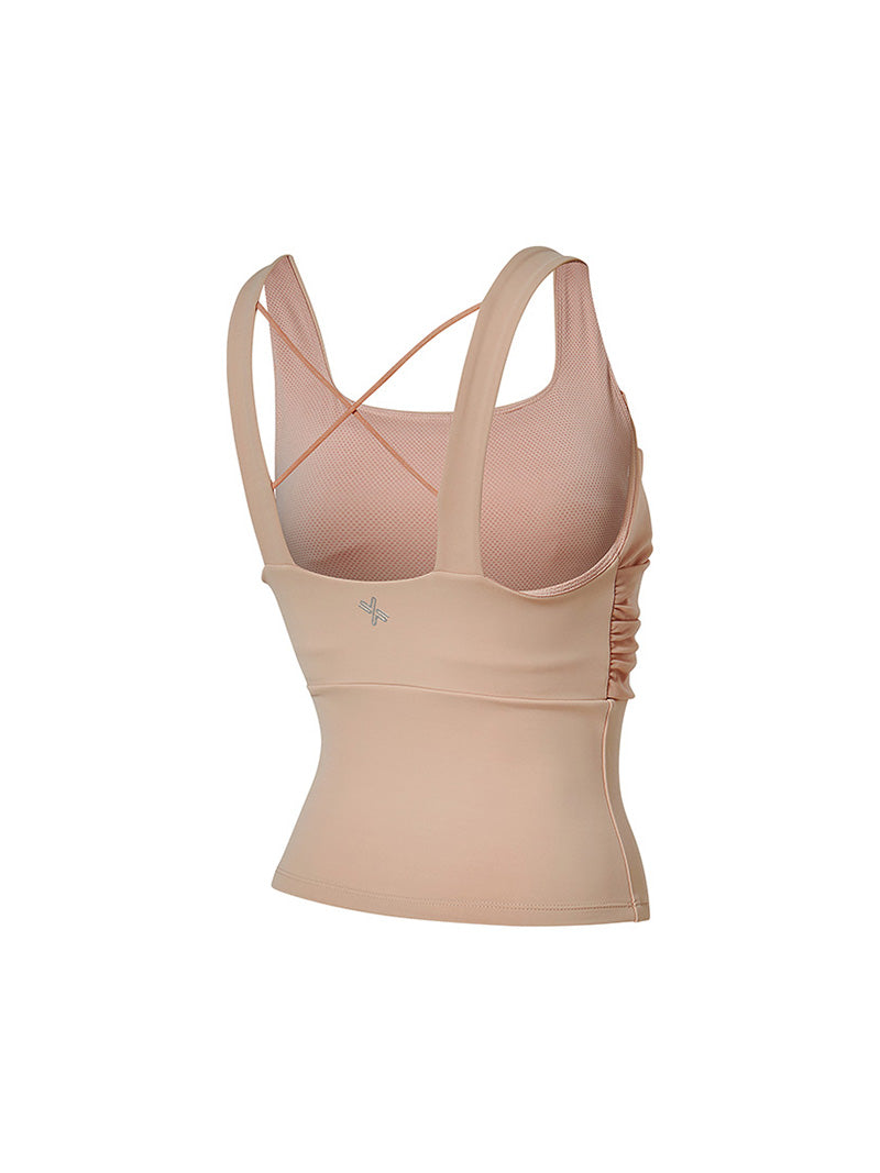 BLACK LABEL シグネチャー パワーライズ  シャーリング入り ブラトップ