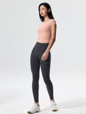 コットンライク クロス メッシュ 半袖 ブラトップ