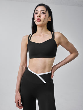 BLACK LABEL シグネチャー パワーライズ パッド一体型 ストラップ ブラトップ