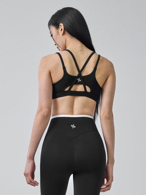 BLACK LABEL シグネチャー パワーライズ パッド一体型 ストラップ ブラトップ