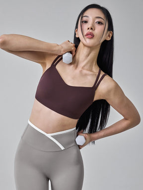 BLACK LABEL シグネチャー パワーライズ パッド一体型 ストラップ ブラトップ