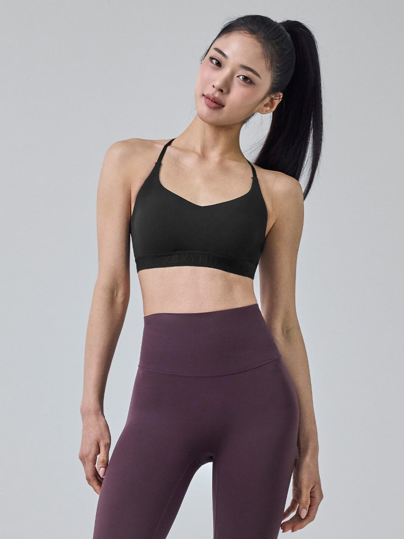 立体ロゴ入り ハードネック ブラトップ