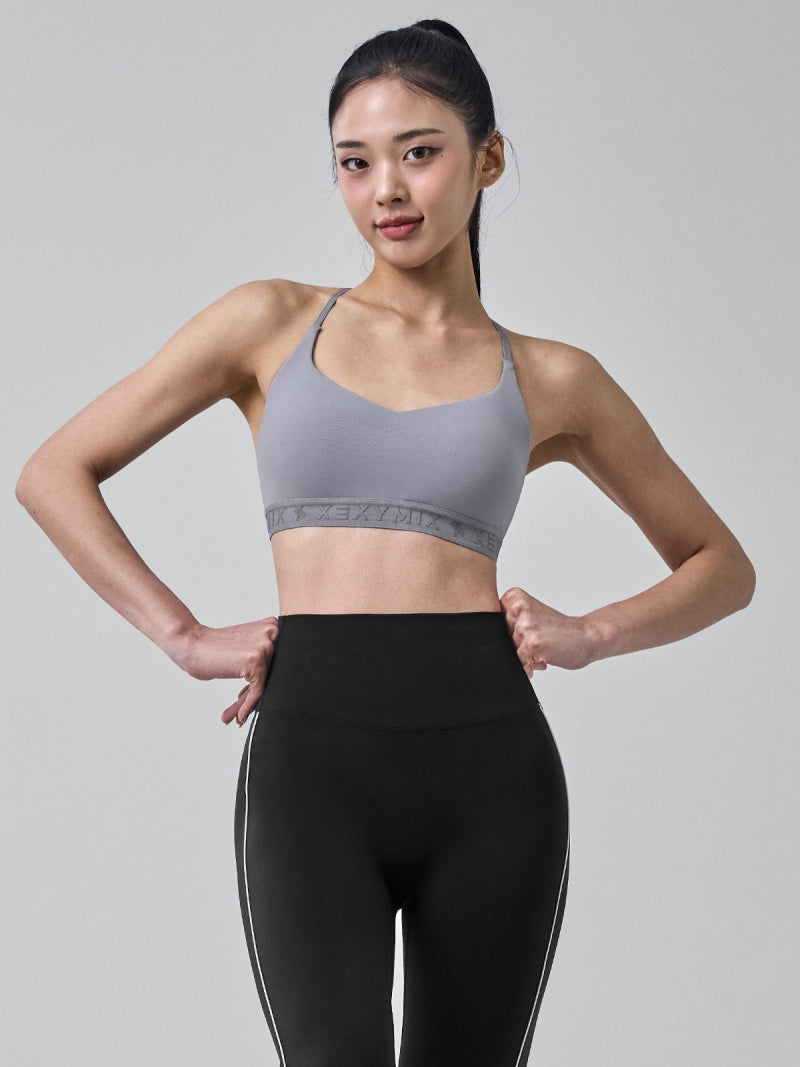 立体ロゴ入り ハードネック ブラトップ