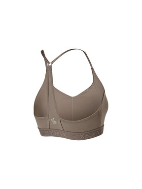 立体ロゴ入り ハードネック ブラトップ