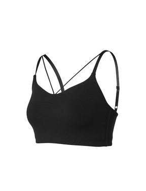 BLACK LABEL シグネチャー パワーライズ V字ストリング ブラトップ (ショート丈)