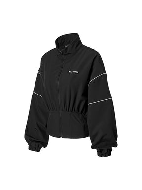 パイピング入り ボリューム ジャケット