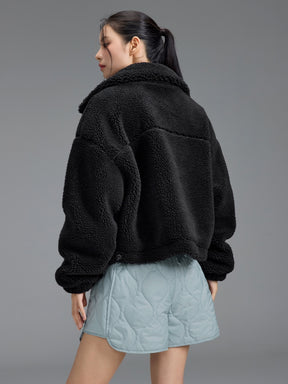 シェルパ ハイネック アウトポケット ジャンパー