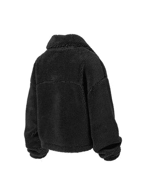 シェルパ ハイネック アウトポケット ジャンパー