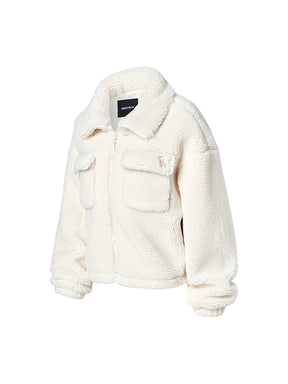 シェルパ ハイネック アウトポケット ジャンパー