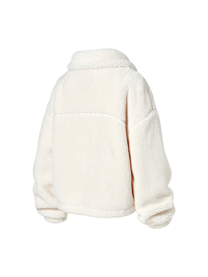 シェルパ ハイネック アウトポケット ジャンパー