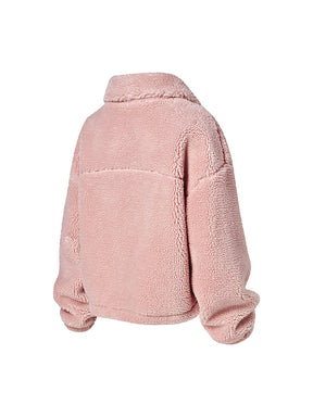 シェルパ ハイネック アウトポケット ジャンパー