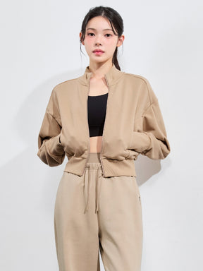 ハイネック 背中カーブライン入り ジャケット (単品)