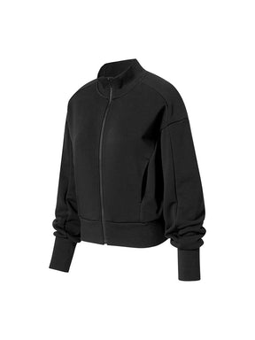 ハイネック 背中カーブライン入り ジャケット (単品)