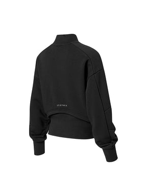 ハイネック 背中カーブライン入り ジャケット (単品)