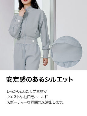 【SET】ジャケット & ワイドパンツ