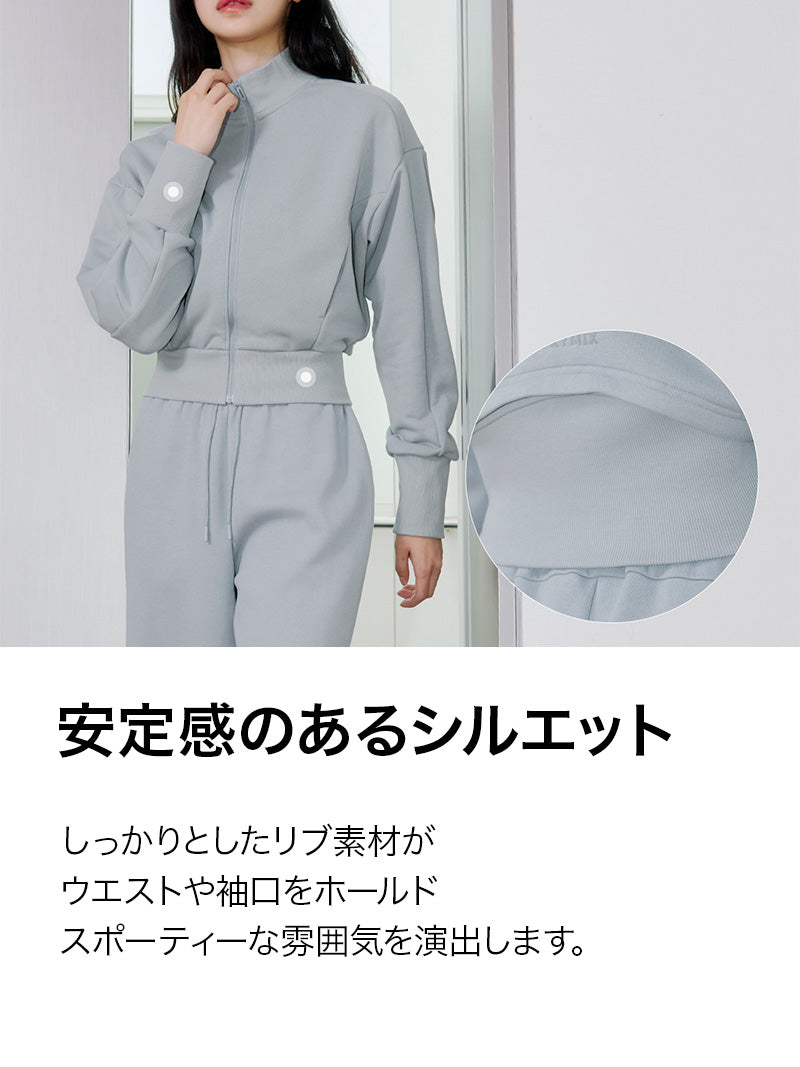 【SET】ジャケット & ワイドパンツ