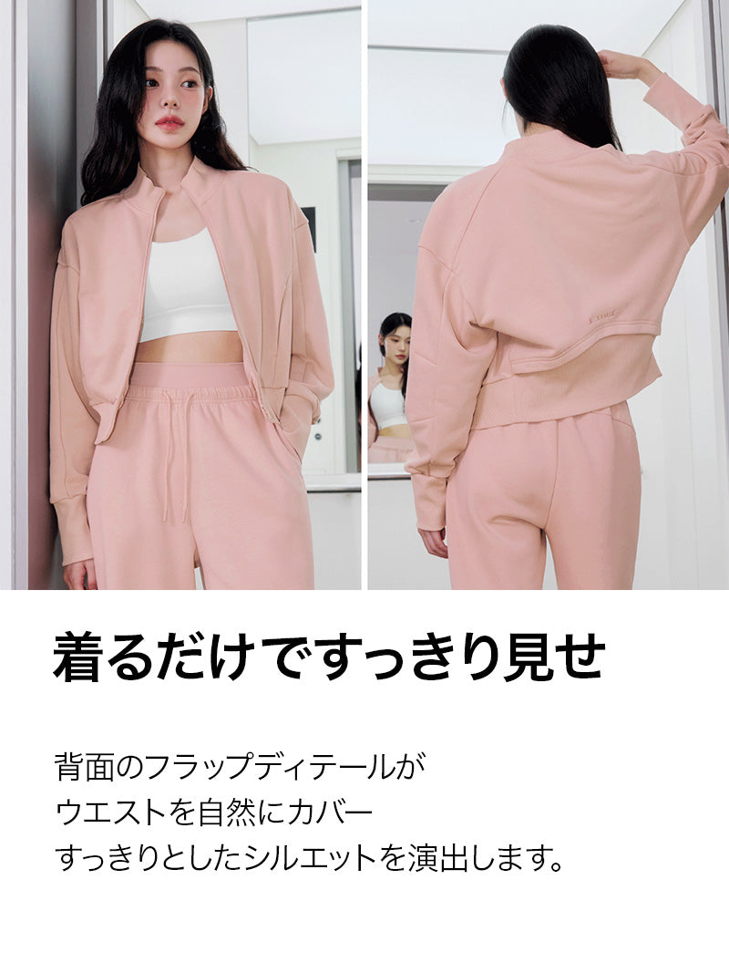 【SET】ジャケット & ワイドパンツ