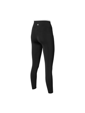 オーバーラップ 配色ライン レギンス