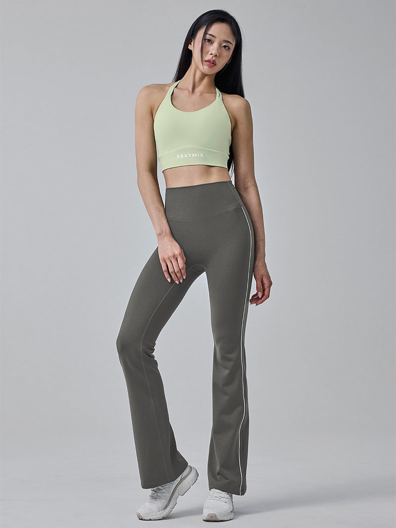 コンフォートファイン サイドパイピング  フレアレギンス