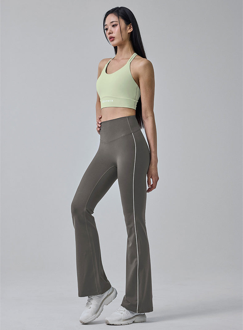 コンフォートファイン サイドパイピング  フレアレギンス