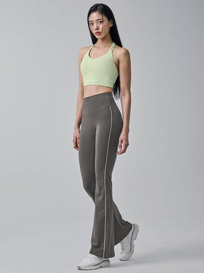 コンフォートファイン サイドパイピング  フレアレギンス