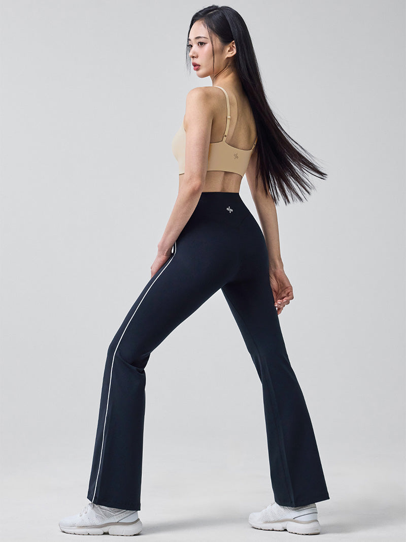 コンフォートファイン サイドパイピング  フレアレギンス