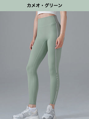 【RUNNING SET】メッシュポケット付き ブラトップ & シグネチャー360N サイドライン レギンス