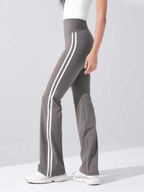 コンフォートファイン サイドライン フレアレギンス ショート丈&ロング丈